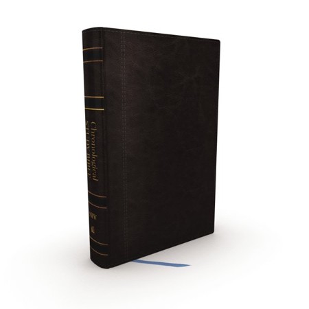 Niv Chronological Study Bible--soft Leather-look, Black: 9780785239536 