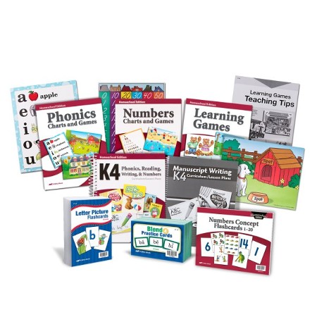 Abeka Grade K4 Manuscript Essential Parent Kit: 0000246816 ...