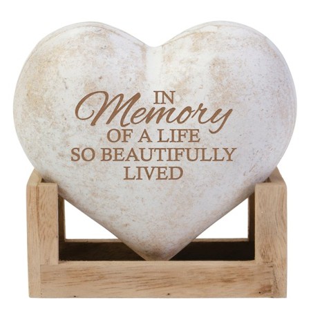 Life So Beautifully Lived 3D Heart - Christianbook.com