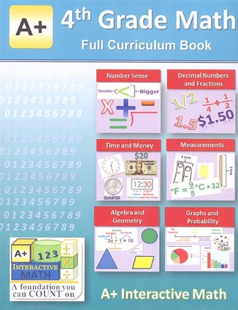 A+ Math 4th Grade Math Full Curriculum Textbook (eBook) - PDF Download ...