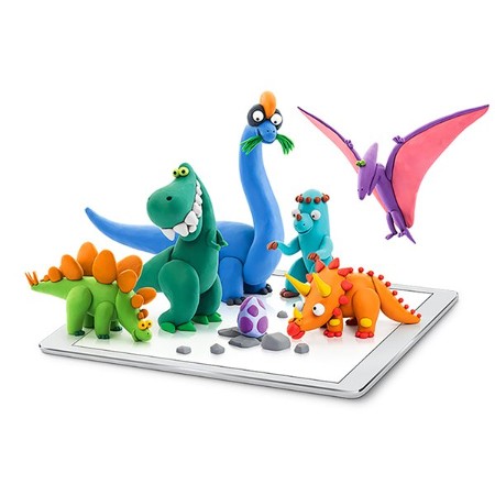 Dino Crunch: 3D Shapes, Game