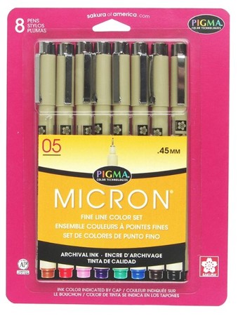 Micron Bible Journaling Pen Set, Black, Pack of 6 