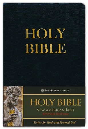 New American Bible, Revised Edition, Black, Ultrasoft Imitation Leather 