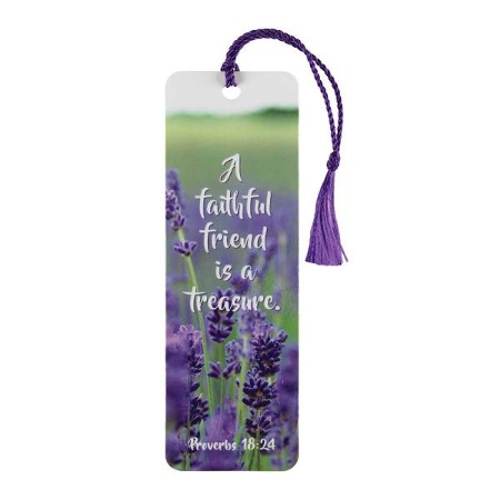 A Faithful Friend is a Treasure Bookmark with Tassel - Christianbook.com