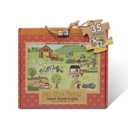 On The Farm Giant Floor Puzzle 35 Pieces