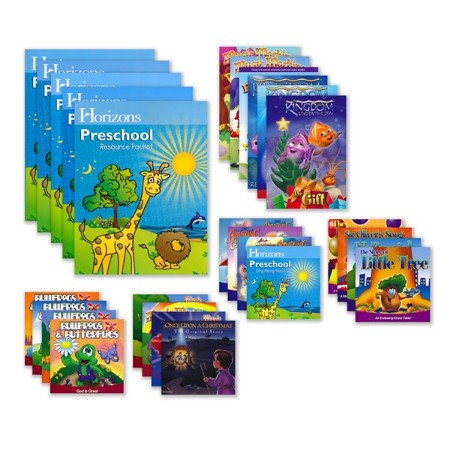 Horizons Preschool Curriculum And Multimedia Set: 9780740314537 