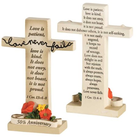 Th Anniversary Tabletop Cross Christianbook Com