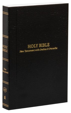 KJV Pocket New Testament with Psalms and Proverbs, Comfort Print ...