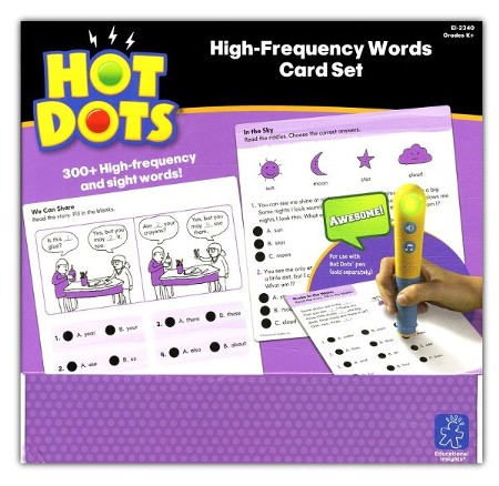 Educational Insights Hot Dots Jr. Let's Master Pre-k Reading Set &  Interactive Pen : Target