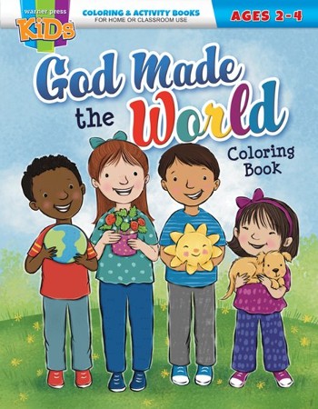 God Made the World (NLT) Coloring Activity Books (ages 2-4 ...