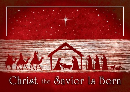 Christ the Savior (Luke 2:11) Christmas Cards, Box of 12 ...