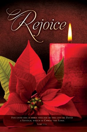 Rejoice (Luke 2:11, KJV) Bulletins, 100 - Christianbook.com