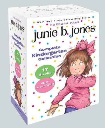 Junie B. Jones: Every Single Kindergarten-Book-On-A-Bus Set: Books 1-17  with paper dolls in boxed set