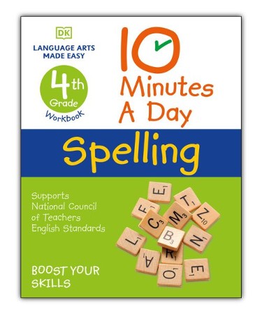10 Minutes a Day Spelling Ages 7-11 Mad. Helps develop strong english skills 