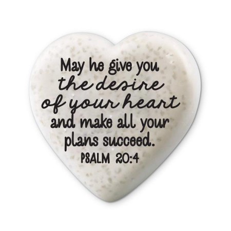 The Desire of Your Heart - Heart Stone, Psalm 20:4 - Christianbook.com