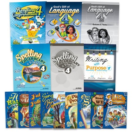 Grade 4 Language Arts Homeschool Child Kit - Christianbook.com