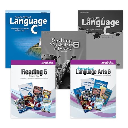 Grade 6 Language Arts Homeschool Parent Kit - Christianbook.com