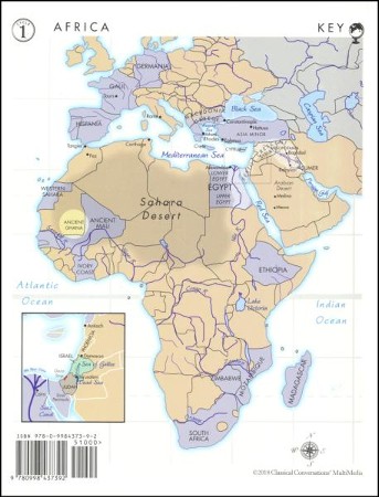 Trivium Table: Cycle 1 Geography (World and Africa Maps; 2nd Edition ...