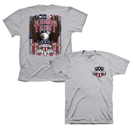 In God We Trust Shirt, Silver, Adult 2X - Christianbook.com