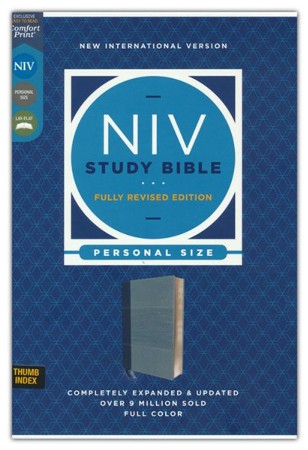 NIV Personal-Size Study Bible, Fully Revised Edition, Comfort Print ...