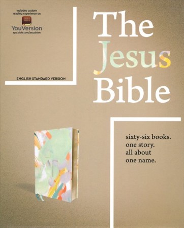 The Jesus Bible, NIV Edition, Leathersoft Over Board, Pink