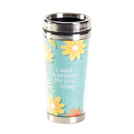 Christian Daddy Travel Mug, Prayer, Stainless Steel, 16 oz