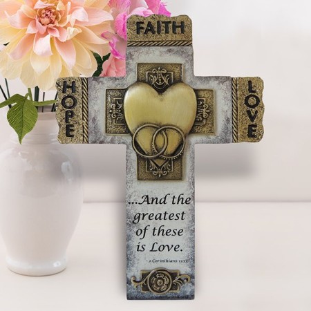 Marriage Cross, Faith, Hope, Love - Christianbook.com