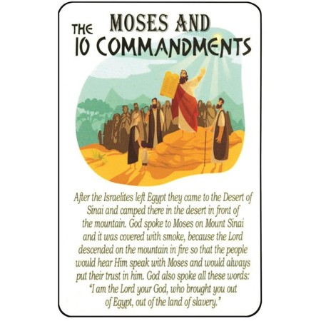 taking pics of moses 10 commandments