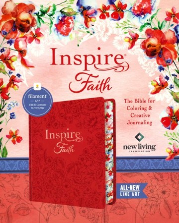 NLT Inspire FAITH Bible, Filament Enabled Edition, Hardcover ...