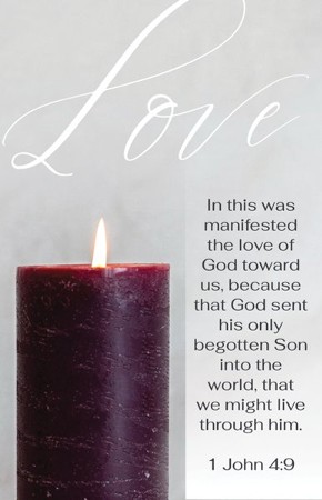 Love (1 John 4:9, KJV) Bulletins, 100 - Christianbook.com