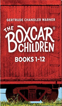 The Boxcar Children Mysteries, Volumes 1-12 - in Boxcar Bookcase