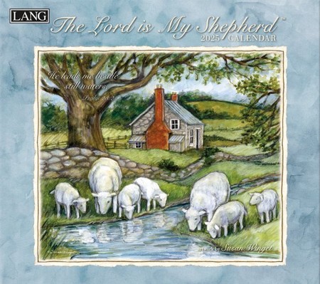 The Lord is my Shepherd, 2025 Wall Calendar With Scripture: Susan ...