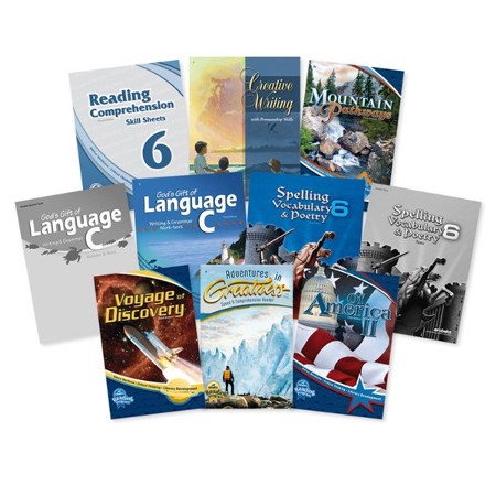 Grade 6 Language Arts Child Kit (Updated in 2024) - Christianbook.com