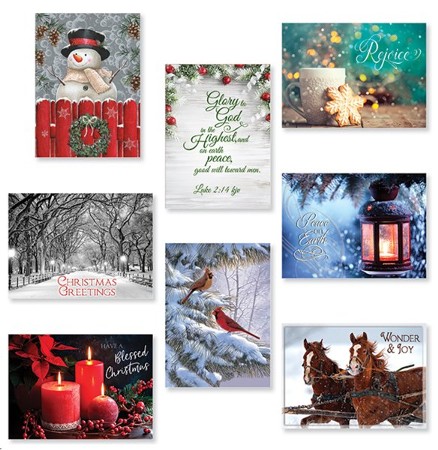 Shared Blessings Christmas Cards, Box of 24, KJV - Christianbook.com