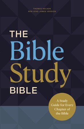 NKJV The Bible Study Bible, Comfort Print--hardcover: Edited By: Sam O ...