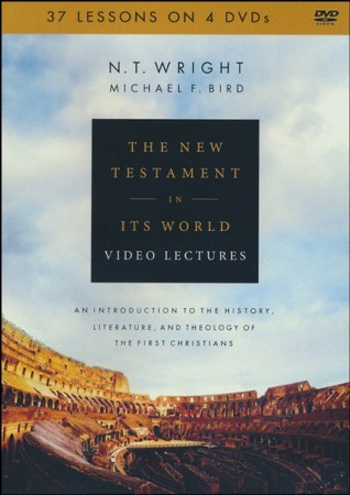 The New Testament in Its World Video Lectures:  N.T. Wright, Michael F. Bird: 9780310528753 - Christianbook.com