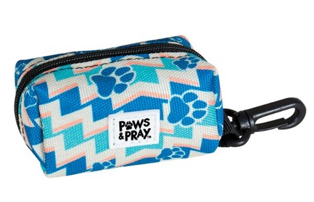 blue paws Pet Waste Bag And Phone Pouch