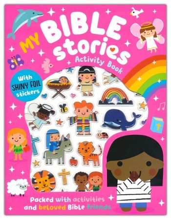 Bible Stories: Sparkly Sticker Book – Faith & Life