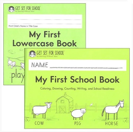 My First Book Set My First School Book + My First Lowercase Book ...