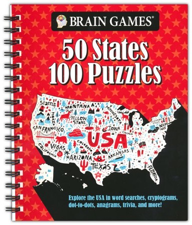 Brain Games - Dogs Word Search Puzzles (Spiral)