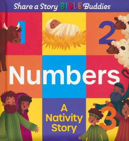 Share a Story Bible Buddies Numbers: A Nativity Story: Karen Rosario ...