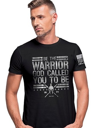 Be the Warrior God Called You to Be Shirt, Black, X-Large ...