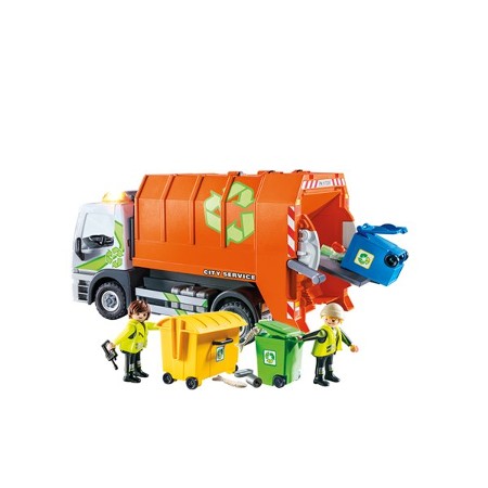 recycling truck playset