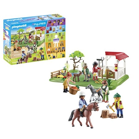 MY FIGURES: RANCH EQUESTRE - PLAYMOBIL