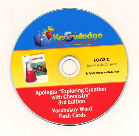 Apologia Exploring Creation With Chemistry 3rd Ed Lapbook Journal CD ...