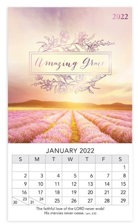 Amazing Grace, 2022 Mini Magnetic Calendar: 9781642727159 - Christianbook.com