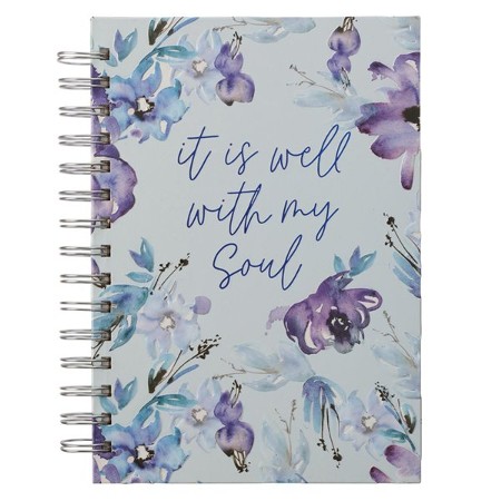 It Is Well With My Soul Wire Journal, Large: 9781642729610 ...