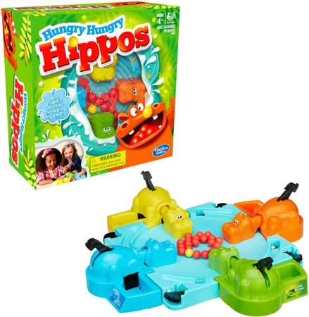 Hungry Hungry Hippos Game shops 100% Complete Instructions Marbles Tested 1994 Vintage