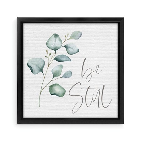 Be Still, Canvas Wall Decor - Christianbook.com