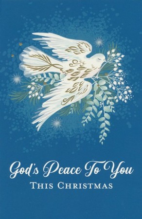 God's Peace Dove Christmas Cards, Box of 18 - Christianbook.com